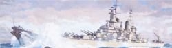 Fujimi 1/700 U.S. Battleship New Jersey BB-62