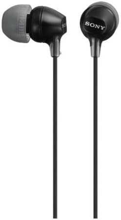 MDR-EX15AP - Auriculares in-ear (con micrófono), negro