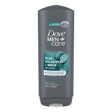 Photo 1 of Dove Men + Care Blue Eucalyptus + Birch 24hr Nourishing Micromoisture Body + Face Wash 18 fl oz 532 mL