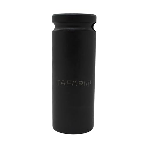 TAPARIA Deep Impact Socket IML 21H, 1/2" (12.7mm) Square drive size, Chrome-Molybdenum Steel for durability and long life, 6 Point Impact Socket for Automobile, Industrial, Construction, Professional 2