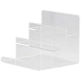 3-tier Acrylic Wallet Display Stand Holder Clear Acrylic purse Riser
