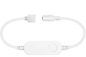 Zigbee Smart RGB LED Light Strip Controller Works with Alexa App and Voice Control,ZigBee Hub Required.3A,DC 5V-24V,White