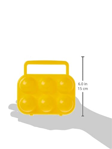 Coghlan's 6-Count Camping Egg Holder – Durable, Compact, Lightweight Storage Container for Outdoor Cooking, Travel, and Camping Adventures