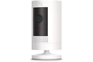 Ring Outdoor Cam (Stick Up Cam) | Weather-Resistant Outdoor Camera, Live View, Color Night Vision, Two-Way Talk, Motion alert
