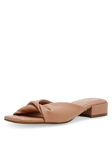Anne Klein Womens Lorena Tan 7.5 Medium