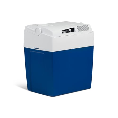 ME27 Glacière électrique portable, 26 litres, 12 V et 230 V pour voiture, camion, camping-car, bateau et prise de courant