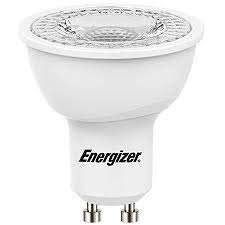 12 x Energizer LED GU10 Spot 5W Equiv 50W Warm White Non Dimmable