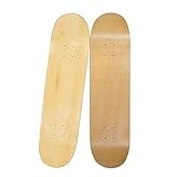 BESIY Blank Skateboard Deck 8.0 Inch, Maple Board
