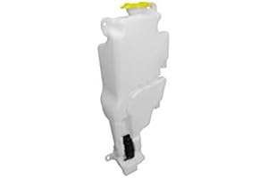 MARKETPLACE AUTO PARTS Windshield Washer Fluid Reservoir with Pump, Cap and Sensor - Compatible with 2011-2019 Ram 1500 (Excludes 2019 Newer Style)