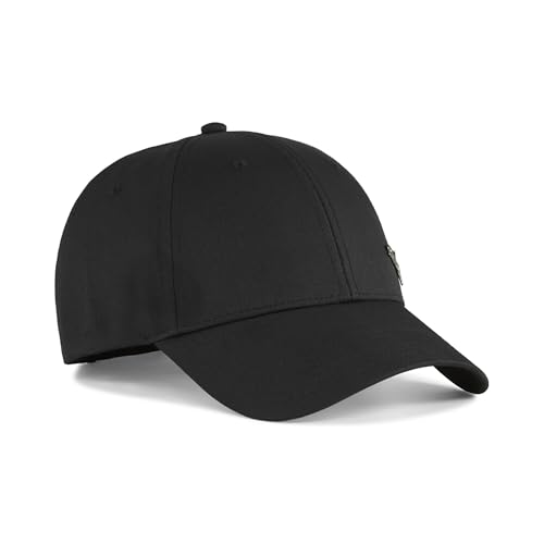 PUMA Unisex Puma Metal Cat Cap, Puma Black, One Size UK