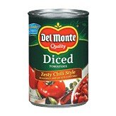DEL MONTE CHUNKY TOMATO CHILI STYLE, 14.5-OUNCE