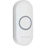 Honeywell Home RPWL400W2000/A Honeywell Series 3, 5, 9 Wireless Doorbell Push Button with Halo Light