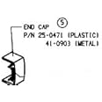 ADAMS RITE 410903-IP METAL END CAP