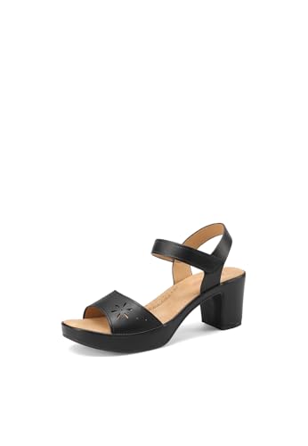 QUEEN HELENA Women's Orthopedic Insole Low Heel Sandals BZ400
