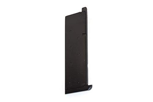 WE Airsoft Europe 1911-MEU Bumper Base Magazine, Black