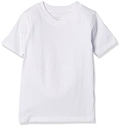 French Toast Boys' Little Short Sleeve V-Neck