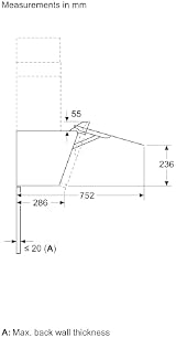 Bosch Series 4 Wall-Mounted Cooker Hood 60 cm Glass Black view 10