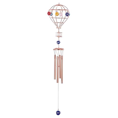 ICE ARMOR 28" Long Air Baloon Wind Chime Statue Sculpture Ornament Decoration G…