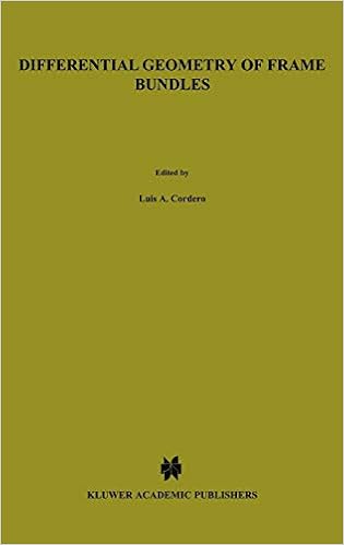 Differential Geometry Of Frame Bundles Mathematics And Its Applications 47 Cordero L A Dodson C T Leon Manuel De 9780792300120 Amazon Com Books