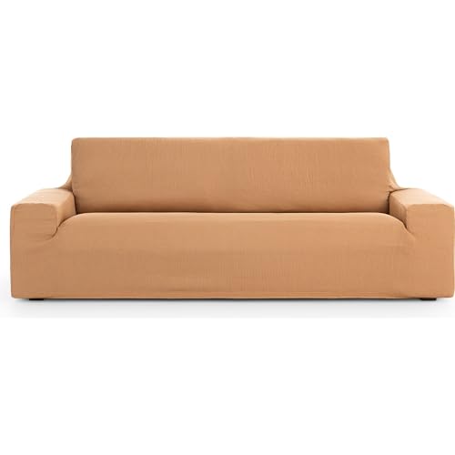 ECOMMERC3 Universal and Versatile 3 Seater Sofa Cover – Yellow Sofa Cover Protector Easy to Install for Back, Seat and Arms