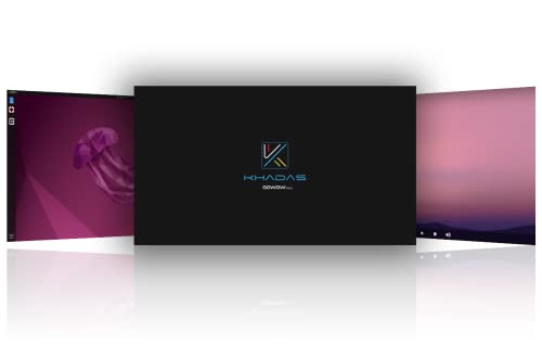 Khadas Edge2 ARM PC Pro Mini PC Single Board Computer RK3588S2 SoC 8‑core CPU and 4‑core GPU,6 Tops NPU,Small Portable Compact Desktop Computer 16GB RAM 8K HD Display&Decoder, 4K UI & Wi-Fi 6, BT 5.0