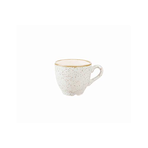 Churchill ‎BH047 Stonecast White Espresso Cup 3oz
