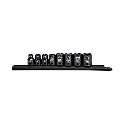 GEARWRENCH 8 Pc. 3/8" Drive 6 Pt. Standard Impact