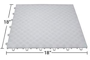Big Floors Dryland Practice Hockey Interlocking Tile Kit, Training Aid for Stickhandling, Shooting, Passing and More