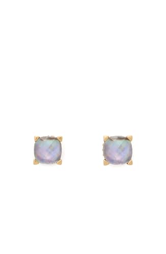 kate spade new york 6mm Square Studs, Abalone/Gold Image