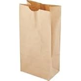 SHOP&SAVE Brown Paper Lunch Bag Durable Paper Bags XL Lunch Bags, 60% Larger Than Standard Bags, Pack of 50
