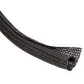 Techflex 3/8" F6 Split Sleeving - Total 100' Feet - Black