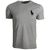 Polo Ralph Lauren Big Pony Crew Neck T-Shirt Summer 2021 (Grey, Small)