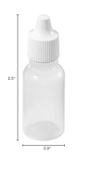 LASSUM 10PCS 15ml Empty Plastic Dropper Bottle