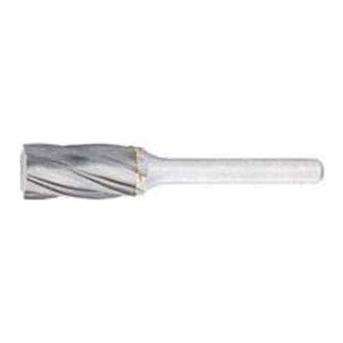 Dormer P8319.6X6.0 Series P831 Carbide Rotary Burr, Cylinder without Endcut, Aluminium Cut, Bright Finish, 9.6mm x 6.0mm