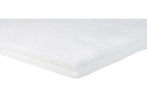 HIPGIRL Felt Sheets for Crafts 9x12.Acrylic Sheets Art and Craft Material.Fabric Craft Supplies,Gift Wrapping Supplies,Fabric Felt for Crafts,Sewing,Halloween Costumes-6PC Felt Fabric White Felt Paper