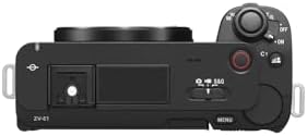 ZV-E1 di Sony | Vlog camera full-frame con obiettivo intercambiabile (compatta e leggera, 4K 60p, 12,2 megapixel, sistema di stabilizzazione digitale a 5 assi, batteria ad alta capacità)