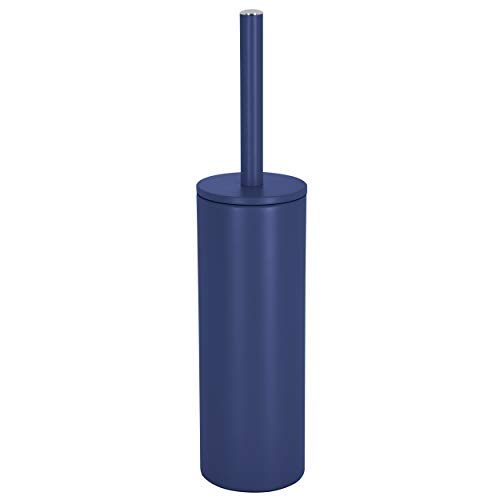 Spirella WC-Buerste mit Halter Stahl, Klobuerste Akira 40 cm, Dunkelblau