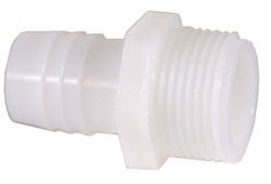 Nylon Straight Adapters 3/4