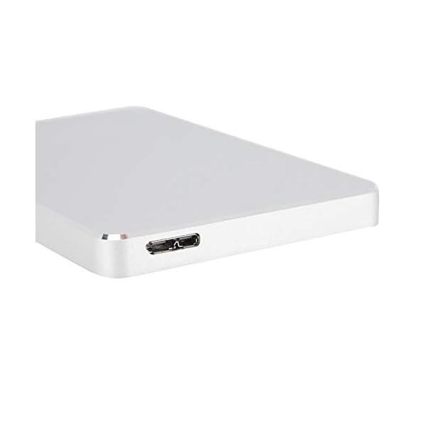Tragbare Mobile HHD, Externes USB 3.0 Mechanical Hard Disk Laufwerk, Rauscharme Festplatte, Silberne Solid State… – Bild 7