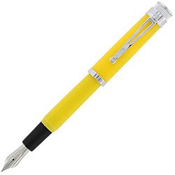 Retro 51 Tornado Acrylic Yellow Fountain Pen