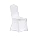 Peomeise 50pcs Stretch Spandex Chair Cover for Wedding Party Dining Banquet Event (White, 50)
