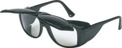 Uvex - Horizon Welding Safety Glasses, Black Frame, Clear/Shade 5.0 Lift Front Lens (Pack of 1)