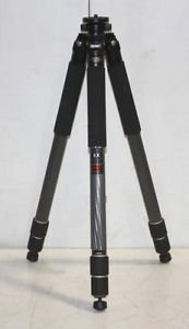 Calumet CK8145 8X Carbon Fiber Tripod 3-section Legs with Non-slip Rubber Leg Locks 70