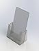 Clear-Ad - Acrylic Trifold Brochure Holder - Rack Card Display - Pamphlet Stand - LHF-S100 (Pack of 10)