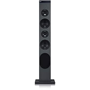 LG RL3 Staande luidspreker met 130 watt (Hi-Res audioweergave, FM-radio, Bluetooth, USB, LG TV Sound Sync) zwart