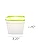 Arrow Home Products 1.5 Pint Freezer Food Storage Containers with Lids, 8 Pack - USA Made Reusable Freezer Containers for Food Storage - Prep, Store, Freeze -BPA Free, Dishwasher Safe, 3 Cups, 8 Pack