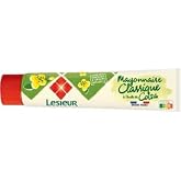 Lesieur Mayonnaise Tube aux Oeufs de Poules Elev&eacute;es en Plein Air 175g (Lesieur Sunflower Oil Mayonnaise 175g)