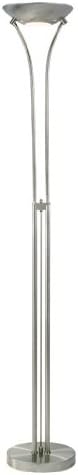 Flare 1 Light Torchiere Finish: Satin Nickel