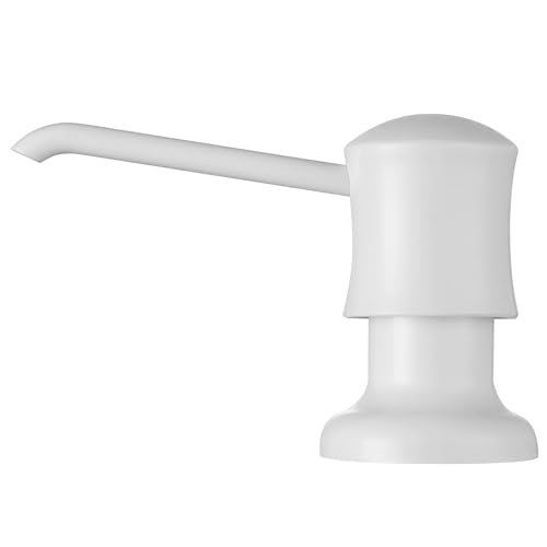 White Sink Soap Dispenser