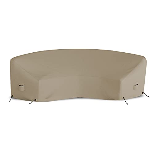 Curved Sofa Cover 12 Oz Waterproof 100 Weather Resistant Customize